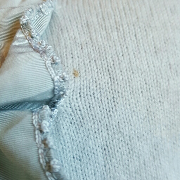 Anthropologie Leifsdottir Sweater Size S Gray Cashmere Full Zip - Picture 6 of 8